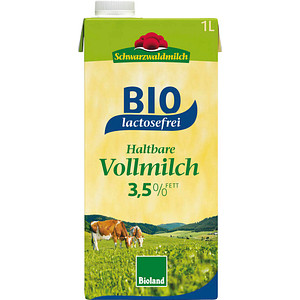 Schwarzwaldmilch H-Vollmilch Bio laktosefreie Milch 1,0 l