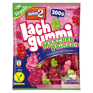 nimm2® Lachgummi Märchenprinzen Fruchtgummi 300,0 g