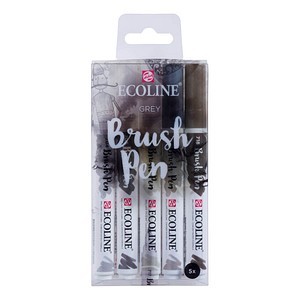 8712079518899 - Brush-Pens silber 8712079518899 5 Stück 8712079518899 - Brush-Pens silber 8712079518899 5 Stück