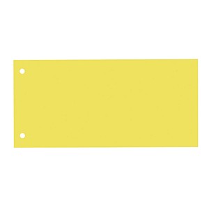 4250073713178 - Trennstreifen 100110259140871 gelb 130g gelocht 23x105cm  4250073713178 100 Stück