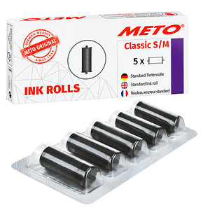 Meto Classic S/M Farbrollen 4058096475178 Meto 5 Stück