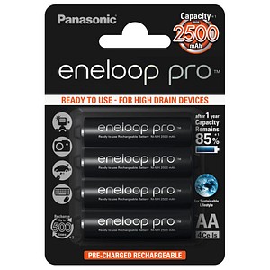 eneloop Akkus pro Mignon AA 2.500 mAh