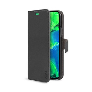 Book Case Wallet Handy-Hülle für Apple iPhone 12 Pro Max schwarz