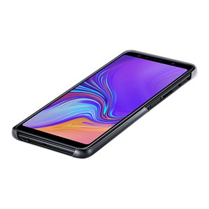 Gradation Handy-Cover für SAMSUNG Galaxy A7 (2018) schwarz, anthrazit