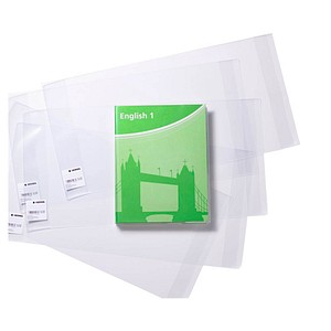 HERMA Buchumschläge BASIC transparent 54,0 x 30,0 cm