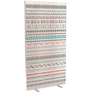 PAPERFLOW Trennwand easyScreen Colour, 61653 bunt 94,0 x 173,4 cm, 1 St.