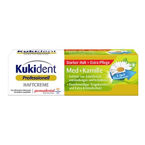 Kukident Haftcreme Med+Kamille 40 g Creme - Image 3