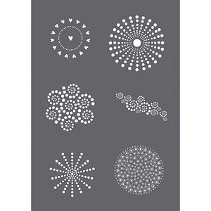 4006166482007 - Rayher Siebdruck-Schablone Dots 4006166482007 - Rayher Siebdruck-Schablone Dots