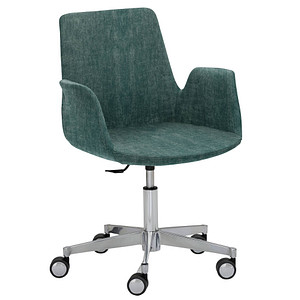 4032376535721 - Besuchersessel myHELIOS petrol Aluminium Stoff 4032376535721 Mayer