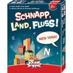 4007396079302 - Kartenspiel 07930 Schnapp Land Fluss! für 2-6 Spieler Kartonbox 4007396079302 AMIGO