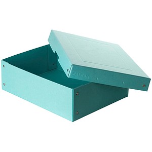 FALKEN PURE Aufbewahrungsbox 1250 Blatt pastellblau 24,0 x 32,0 x 10,0 cm, 1 St.