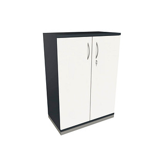 4260429764600 - fm Aktenschrank Sidney 4260429764600 lavagrau weiß 2 Fachböden 800 x 442 x 1133 cm 4260429764600 - fm Aktenschrank Sidney 4260429764600 lavagrau weiß 2 Fachböden 800 x 442 x 1133 cm