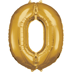 0192937141939 - Luftballons Zahl 0 gold 0192937141939 amscan 0192937141939 - Luftballons Zahl 0 gold 0192937141939 amscan