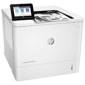 HP LaserJet Enterprise M611dn Laserdrucker weiß