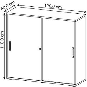 4032062186572 - Schiebetürenschrank Haziender V1753S N N BS nussbaum 2 Fachböden 1200 x 400 x 1100 cm 4032062186572 - Schiebetürenschrank Haziender V1753S N N BS nussbaum 2 Fachböden 1200 x 400 x 1100 cm