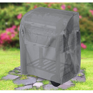 4011964084001 - Grill-Schutzhülle TEPRO grau B1041cm H1016cm L483cm Polyester Planen BxLxH 104x48x102 cm für Grillwagen klein
