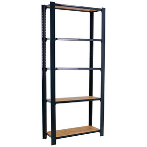 8425437127717 - Schwerlastregal OFFICLICK 5 8425437127717 anthrazit braun 800 x 300 x 2100 cm 8425437127717 Simonrack