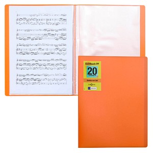 4009212065322 - School Sichtbuch DIN A4 20 Hüllen orange 4009212065322 Pagna