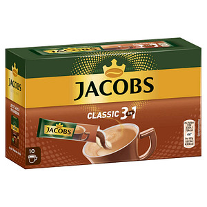 JACOBS 3in1 Instantkaffee mild 10 St.