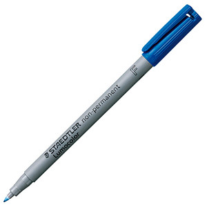 4007817332009 - Folienstift F blau 06 mm non-permanent 4007817332009 Staedtler (Lumocolor) 10 Stück