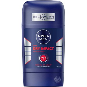 NIVEA MEN Dry Impact Antiperspirant Stick Deodorant for Men 50 ml