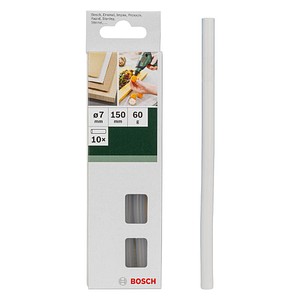 BOSCH Heißklebesticks Cristal transparent, 10 St.
