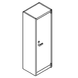 4025314206777 - Sicherheitsschrank 1161-000 Stahl abschließbar + feuerfest 5 OH 65 x 195 x 50 cm lichtgrau 4025314206777 C+P-Möbel 4025314206777 - Sicherheitsschrank 1161-000 Stahl abschließbar + feuerfest 5 OH 65 x 195 x 50 cm lichtgrau 4025314206777 C+P-Möbel