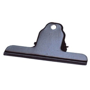 Alco Briefklemmer 771-11, 100mm, Metall lackiert schwarz 4007735771119 Alco 10 Stück