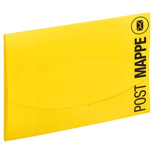 4009212065544 - Sammelmappe Postmappe Wallet DIN A4 gelb 4009212065544 Pagna