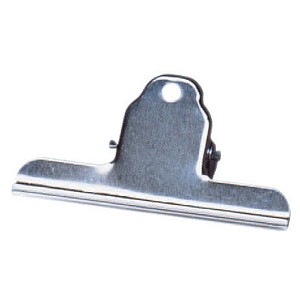 Alco Briefklemmer 771-27, 100mm, Metall vernickelt silber 4007735771270 Alco 10 Stück