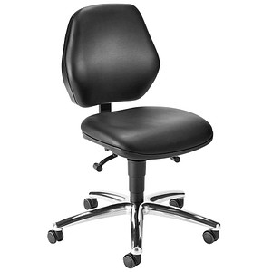 4016849925578 - Arbeitsdrehstuhl Ergo schwarz   silber bis 120kg 4016849925578 bimos