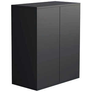 4051814419270 - Holz Kommode Sideboard Highboard Anrichte Schrank Dalosa 2 Drehtüren (Farbe Anthrazit) 4051814419270 - Holz Kommode Sideboard Highboard Anrichte Schrank Dalosa 2 Drehtüren (Farbe Anthrazit)