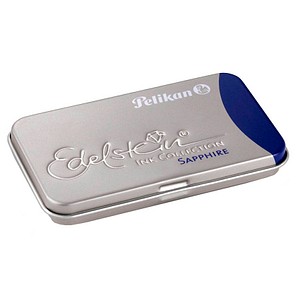 4012700339638 - Großraum-Tintenpatronen Edelstein Ink Sapphire Farbe blau für hochwertige Patronen-Füllhalter - 1 Stück (339630)