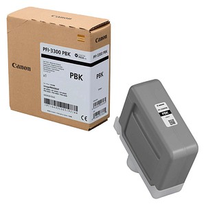 Canon PFI-3300 Foto schwarz Druckerpatrone