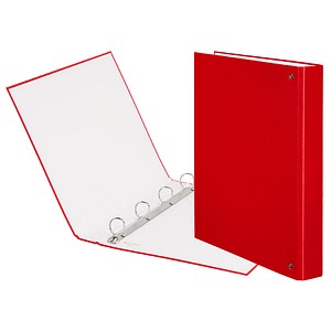 VELOFLEX Basic Ringbuch 4-Ringe rot 4,0 cm DIN A4, 1 St.