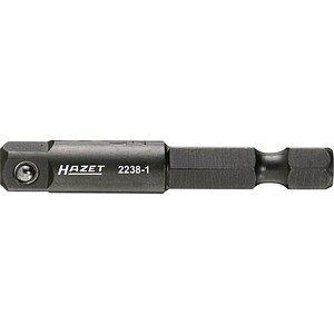 HAZET 2238-1 Steckschlüssel-Adapter Länge: 50,0 mm
