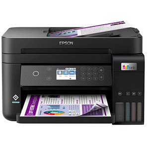 AKTION: EPSON EcoTank ET-3850 3 in 1 Tintenstrahl-Multifunktionsdrucker schwarz mit 30 Euro CashBack
