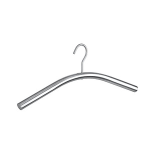 4008838308844 - Kleiderbügel WENKO Modell Dry silber (silberfarben) B45cm H22cm T22cm Edelstahl Kleiderbügel Bügel aus rostfreiem Edelstahl für Garderobe und Kleiderschrank
