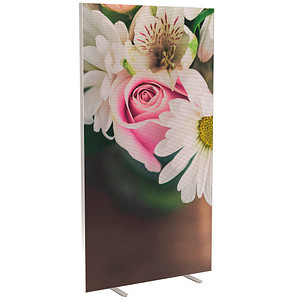 PAPERFLOW Trennwand easyScreen Garden Factory, 61133 bunt 94,0 x 173,4 cm, 1 St.