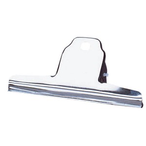 Alco Briefklemmer 772-27, 125mm, Metall vernickelt silber 4007735772277 Alco 10 Stück