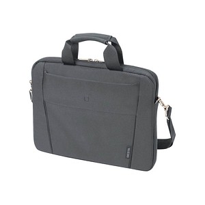 Laptoptasche Slim Case BASE Kunstfaser grau