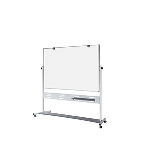 mobiles Whiteboard EVOLUTION 150,0 x 120,0 cm emaillierter Stahl