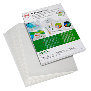 GBC Laminierfolien glänzend für A3 250 micron, 50 St.
