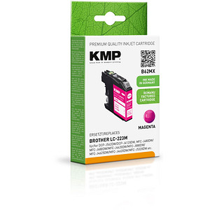 4011324370959 - B62MX - magenta - remanufactured - ink cartridge (alternative for Brother LC-223M) - Tintenpatrone Magenta 4011324370959 - B62MX - magenta - remanufactured - ink cartridge (alternative for Brother LC-223M) - Tintenpatrone Magenta