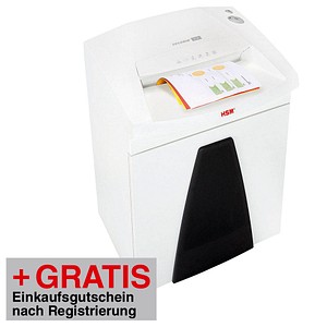 AKTION: HSM SECURIO B26 Aktenvernichter mit Partikelschnitt + GRATIS Einkaufsgutschein "BestChoice", 60,- Euro nach Registrierung