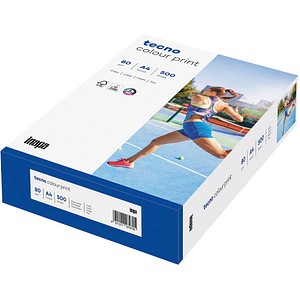 tecno Laserpapier colour print DIN A4 80 g/qm 500 Blatt tecno Laserpapier colour print DIN A4 80 g/qm 500 Blatt