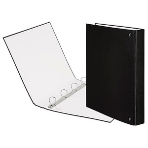 VELOFLEX Basic Ringbuch 4-Ringe schwarz 4,0 cm DIN A4, 1 St.