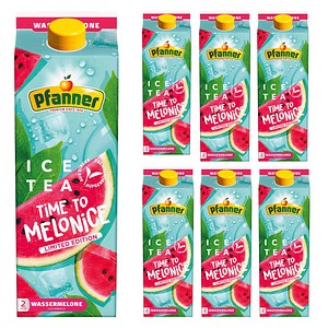 Pfanner Wassermelone Eistee 6x 2L