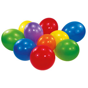 amscan® Luftballons bunt, 100 St.