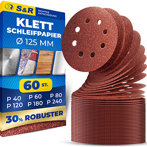 4061349049729 - Schleifblatt-Set 60-teilig 4061349049729 S&R 4061349049729 - Schleifblatt-Set 60-teilig 4061349049729 S&R
